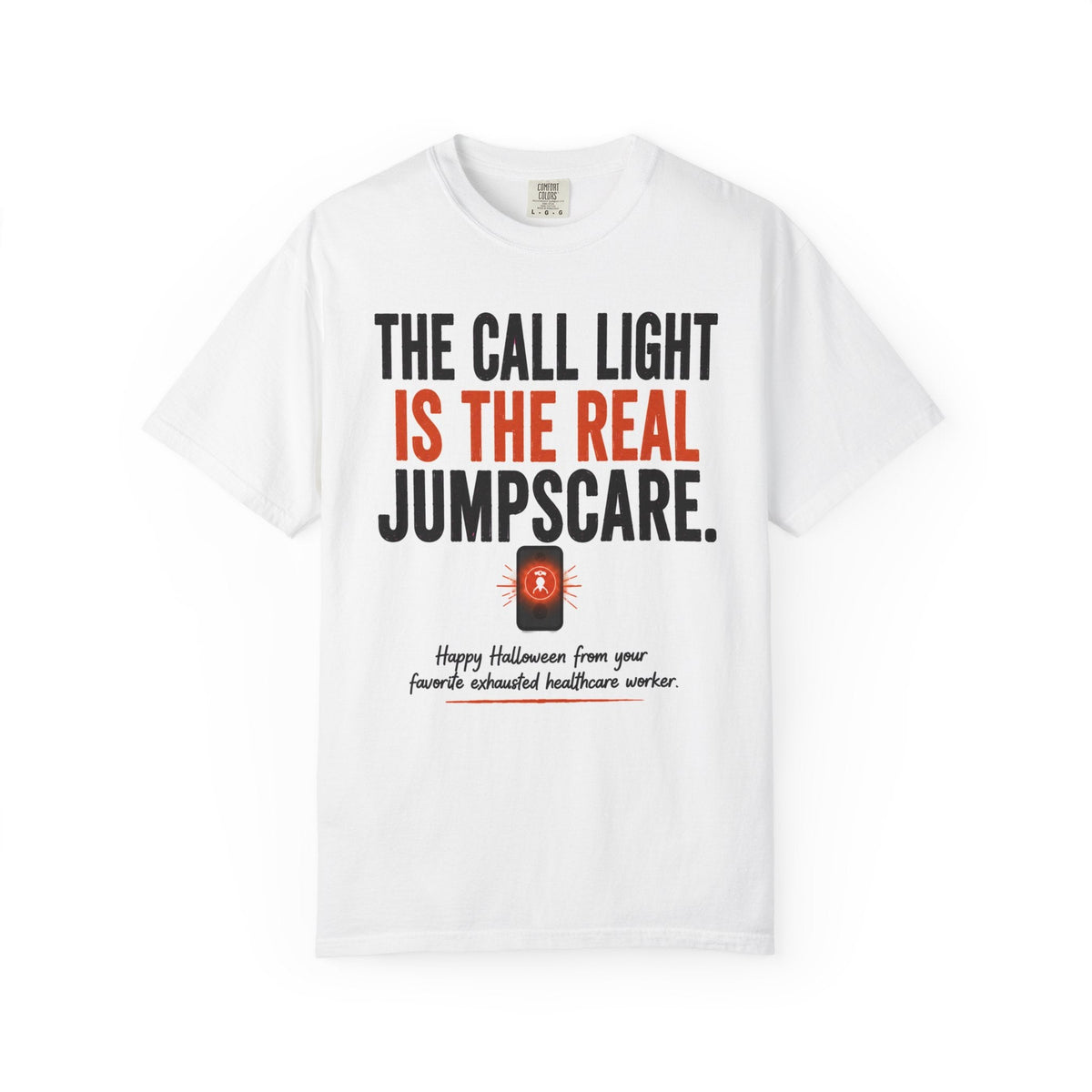 The Call Light™ Halloween Nurse Tee