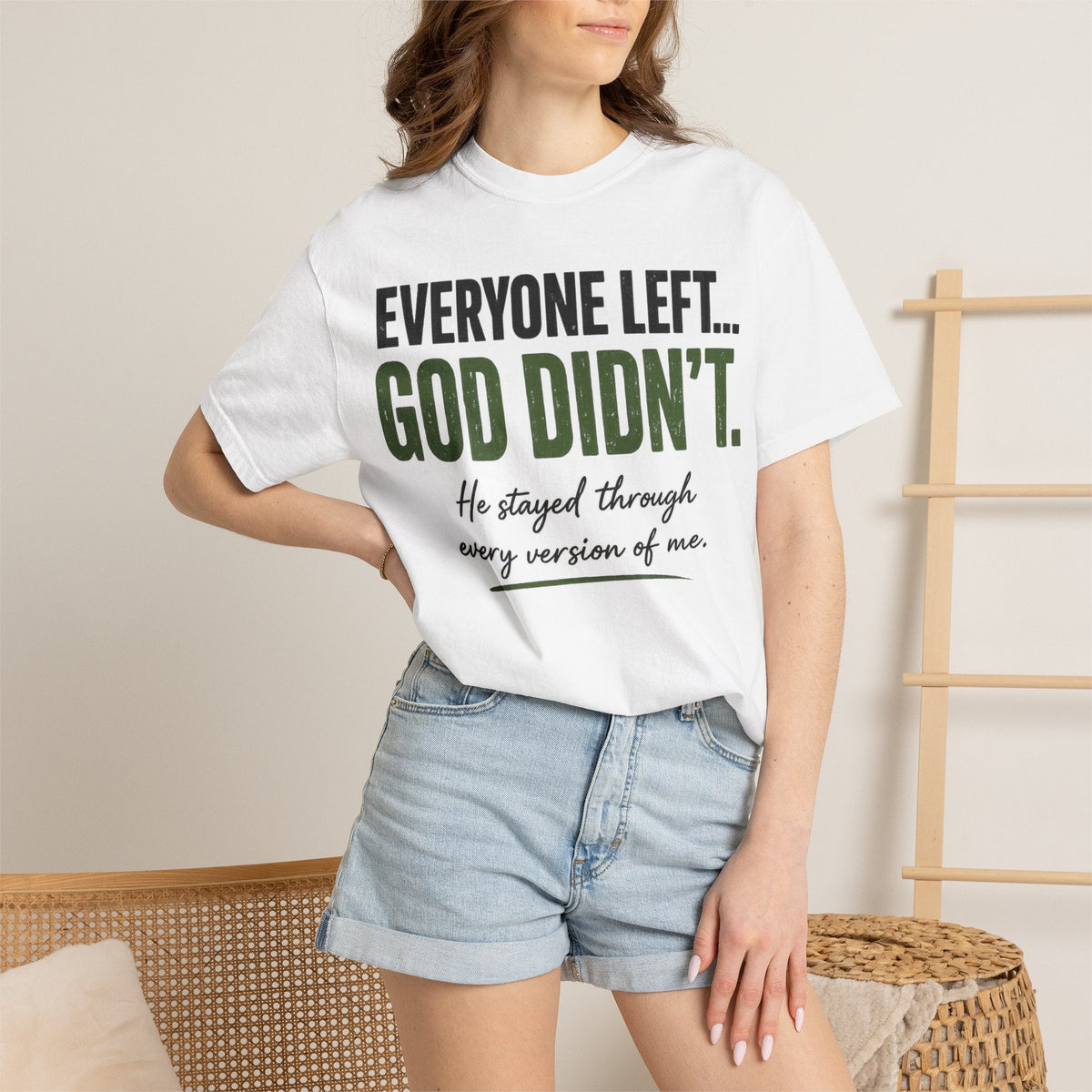 Everyone Left... God Didn't Tee