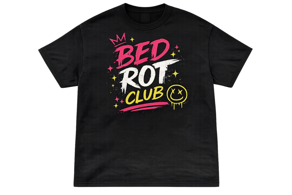 Bed Rot Club Oversized Heavyweight T-Shirt