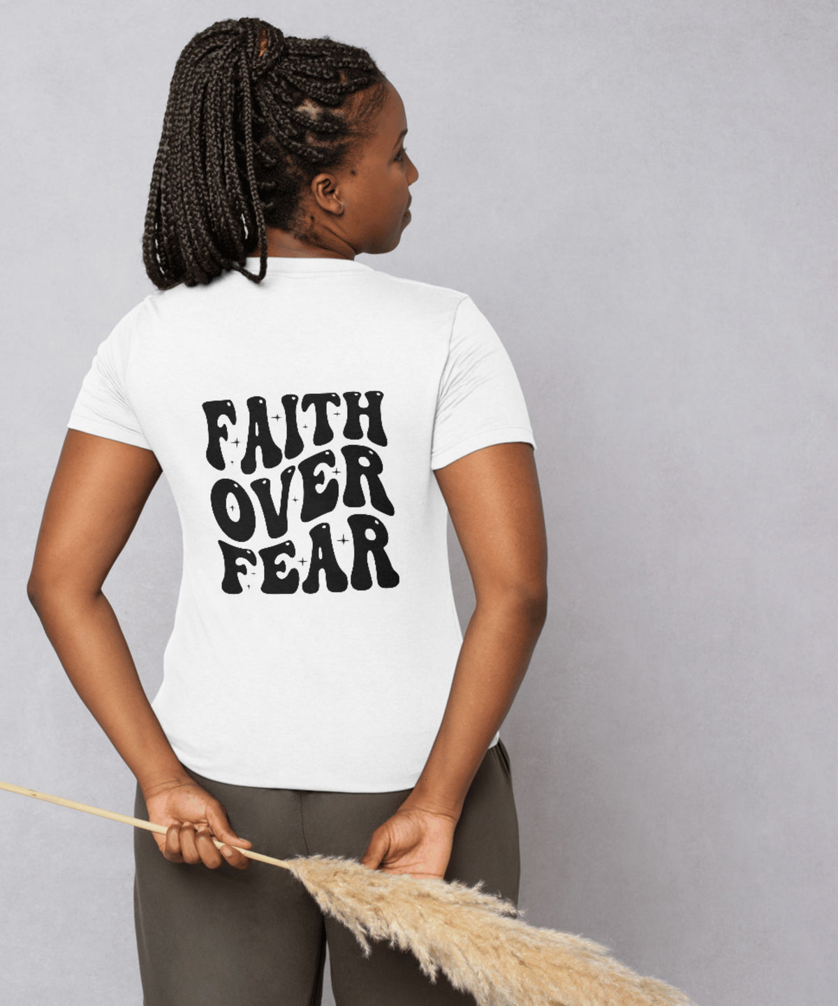 Faith Over Fear Shirt | Christian Graphic Tee | Faith Based T-Shirt | Inspirational Christian Apparel | Unisex Christian Shirt | Gift for Her