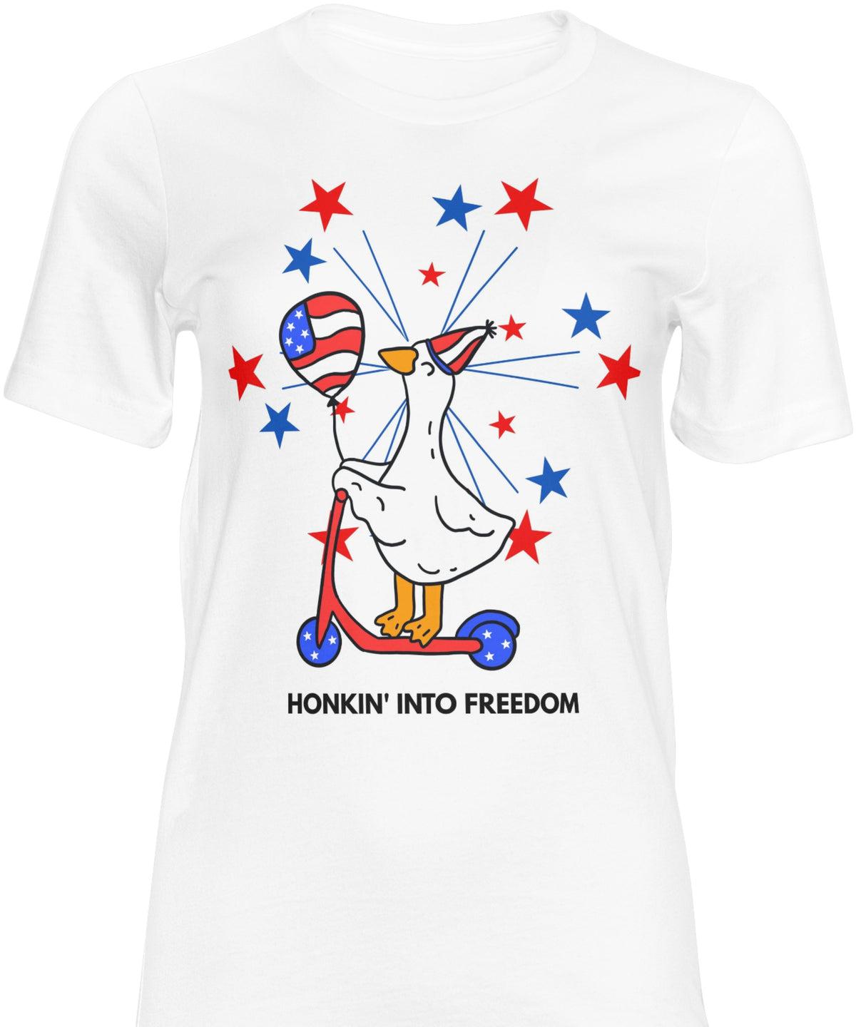 Honor Your Freedom™ | Patriotic Goose Graphic Tee