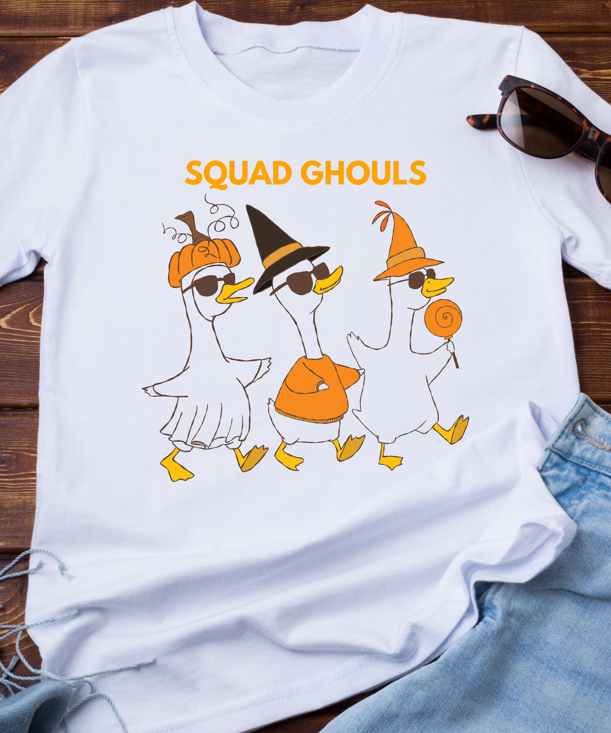 Squad Ghouls Halloween Graphic Tee