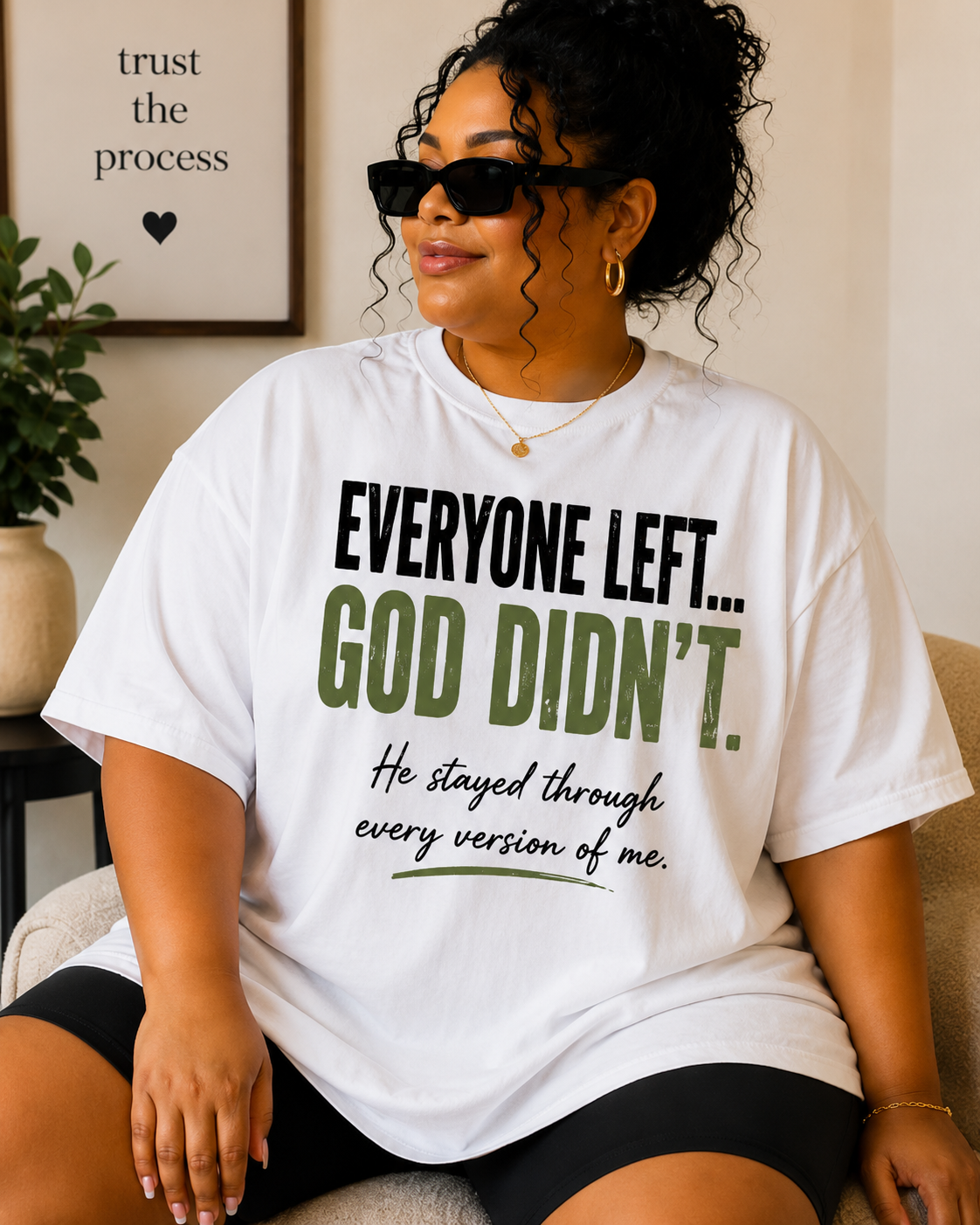 Everyone Left... God Didn't Tee