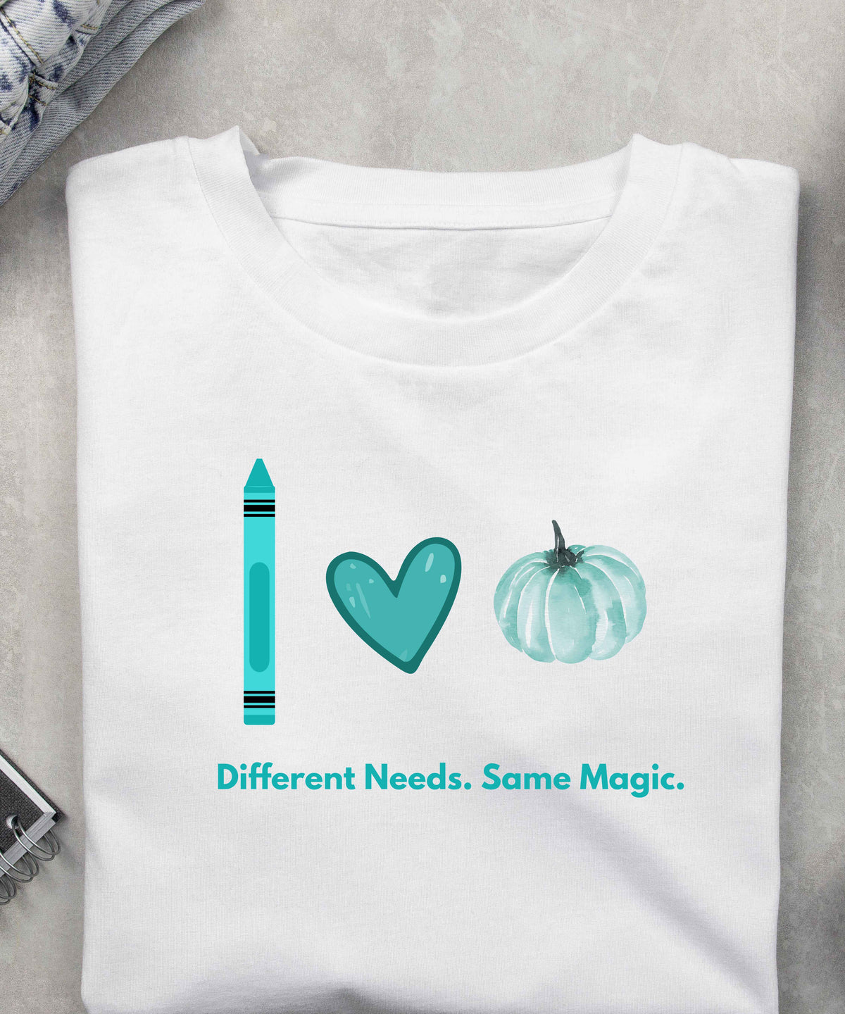 Autism Acceptance Shirt | Different Needs Same Magic Graphic Tee