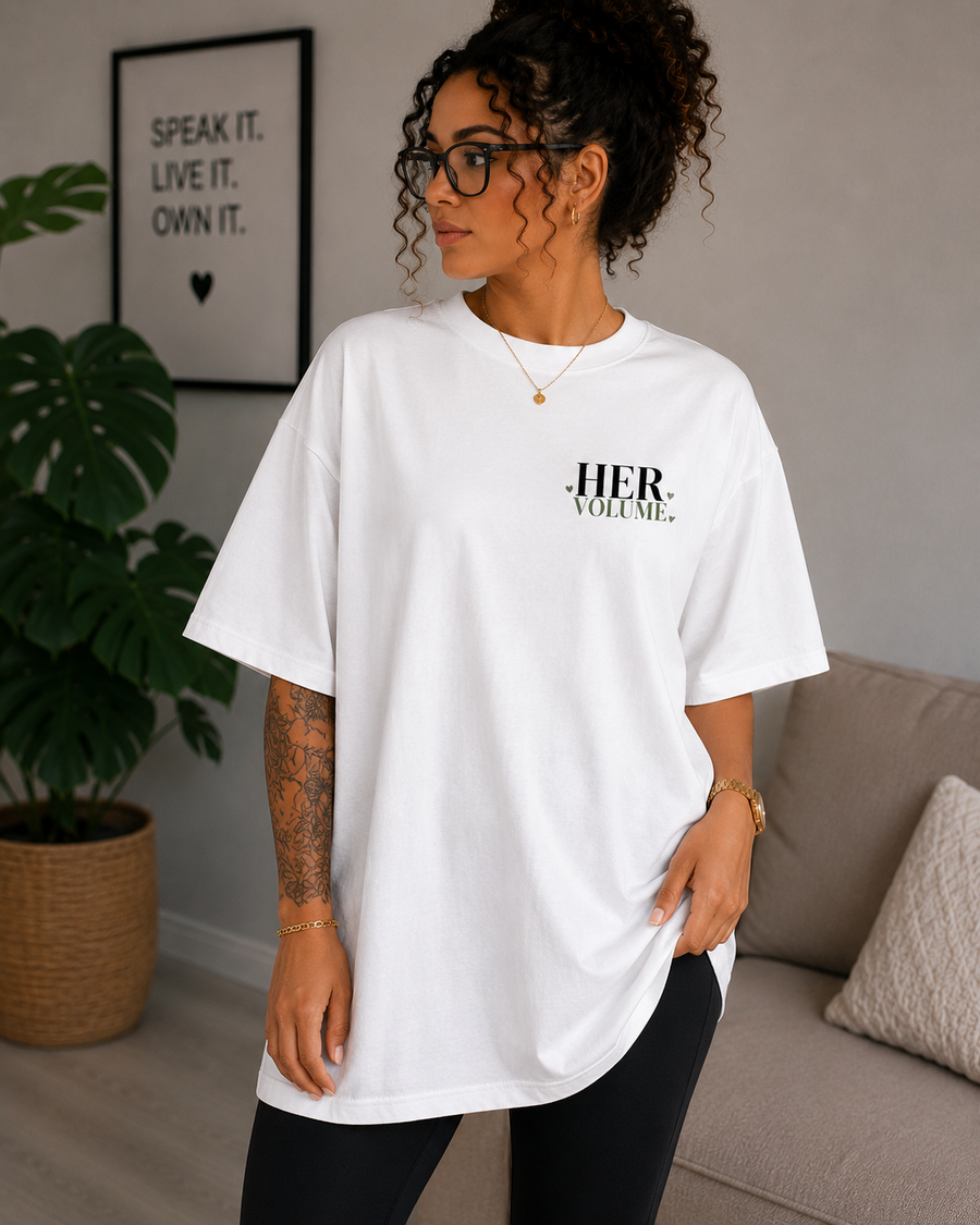 I Said What I Said. No More Shrinking™ | Unisex Graphic Tee from Her Volume